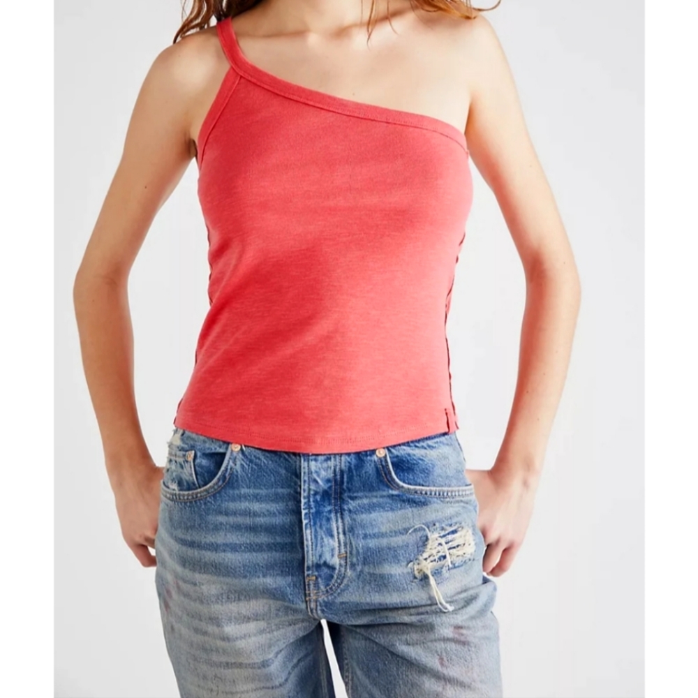 One Way Or Another One Shoulder Tank Active Casual Colorful Gift Summer Travel